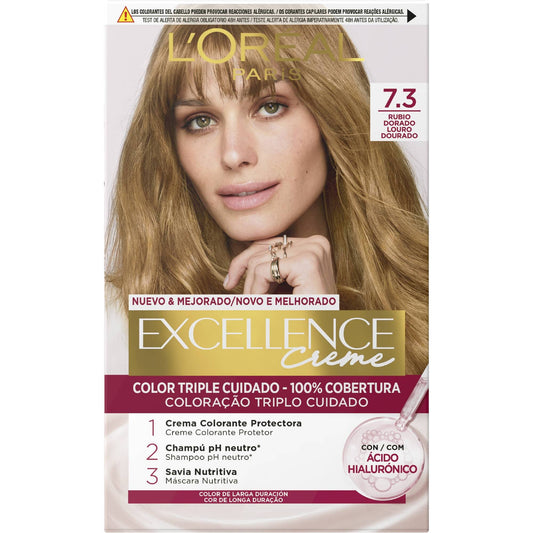 Tinte rubio 7.30 Excellence l'oreal 1u La Despensa