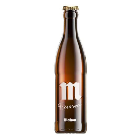Cerveza reserva cristal Mahou 33cl La Despensa