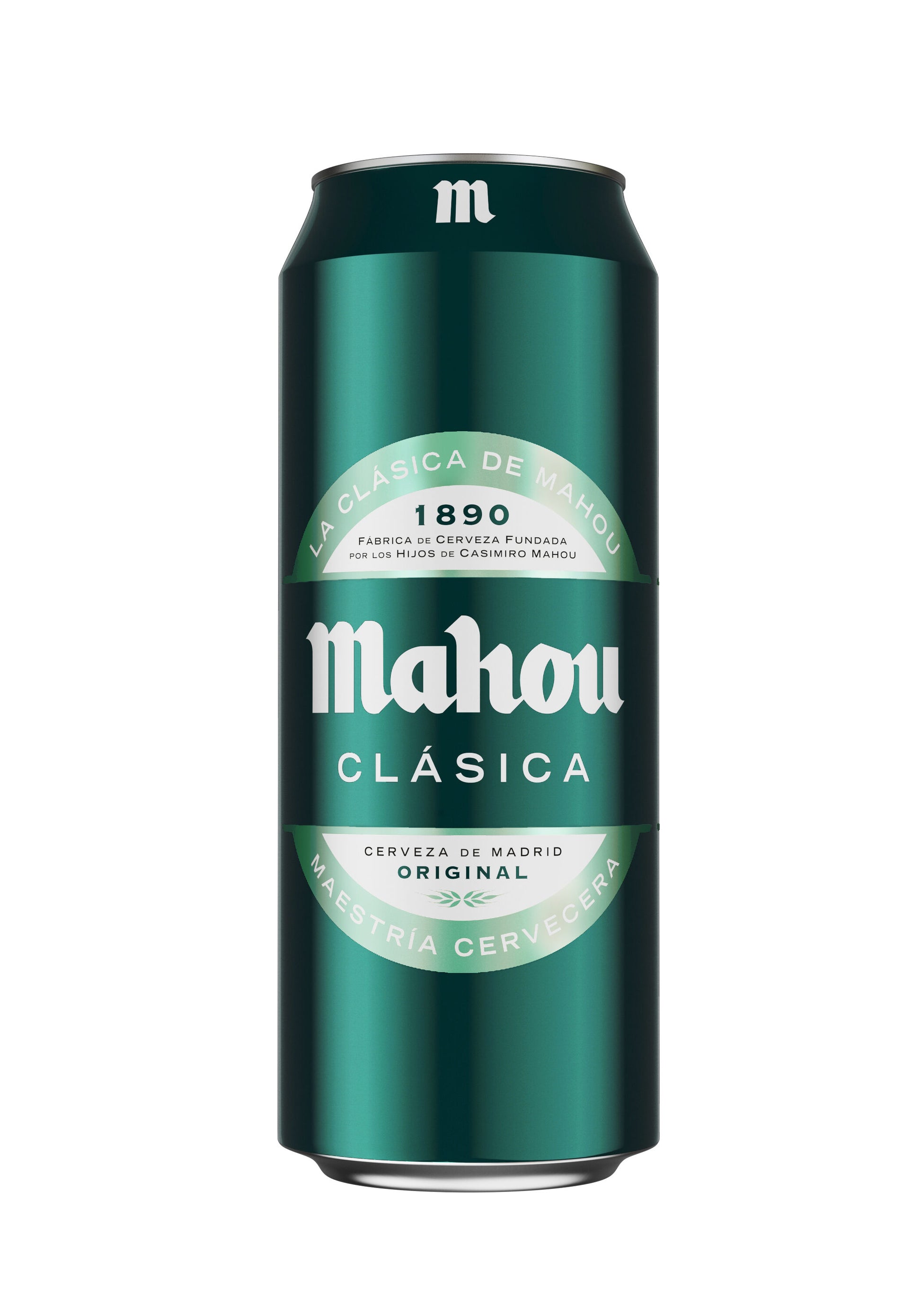 Cerveza clásica lata Mahou 50cl