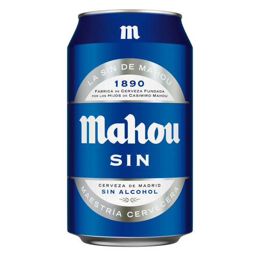 Cerveza rubia s/alcohol lata Mahou 33 cl La Despensa