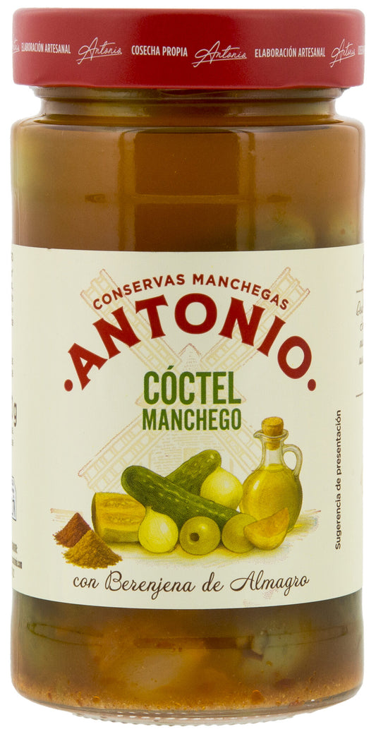Cóctel manchego cristal Antonio 170g escurr La Despensa