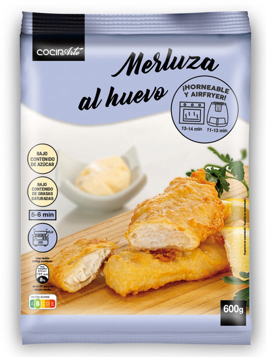 Merluza al huevo Cocinarte 600g La Despensa