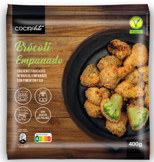 Brocoli empanado horneable Yes but 400g La Despensa