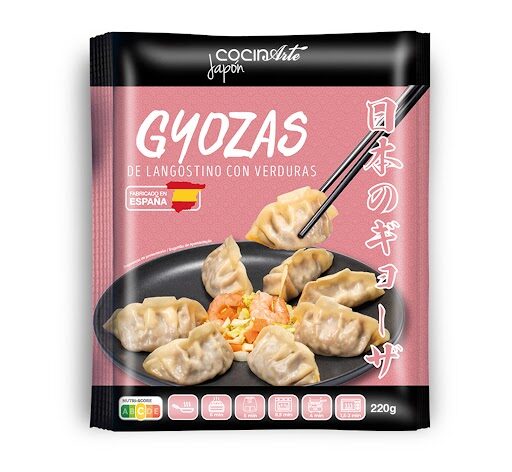 Gyoza langostino c/verduras Cocinarte 220g
