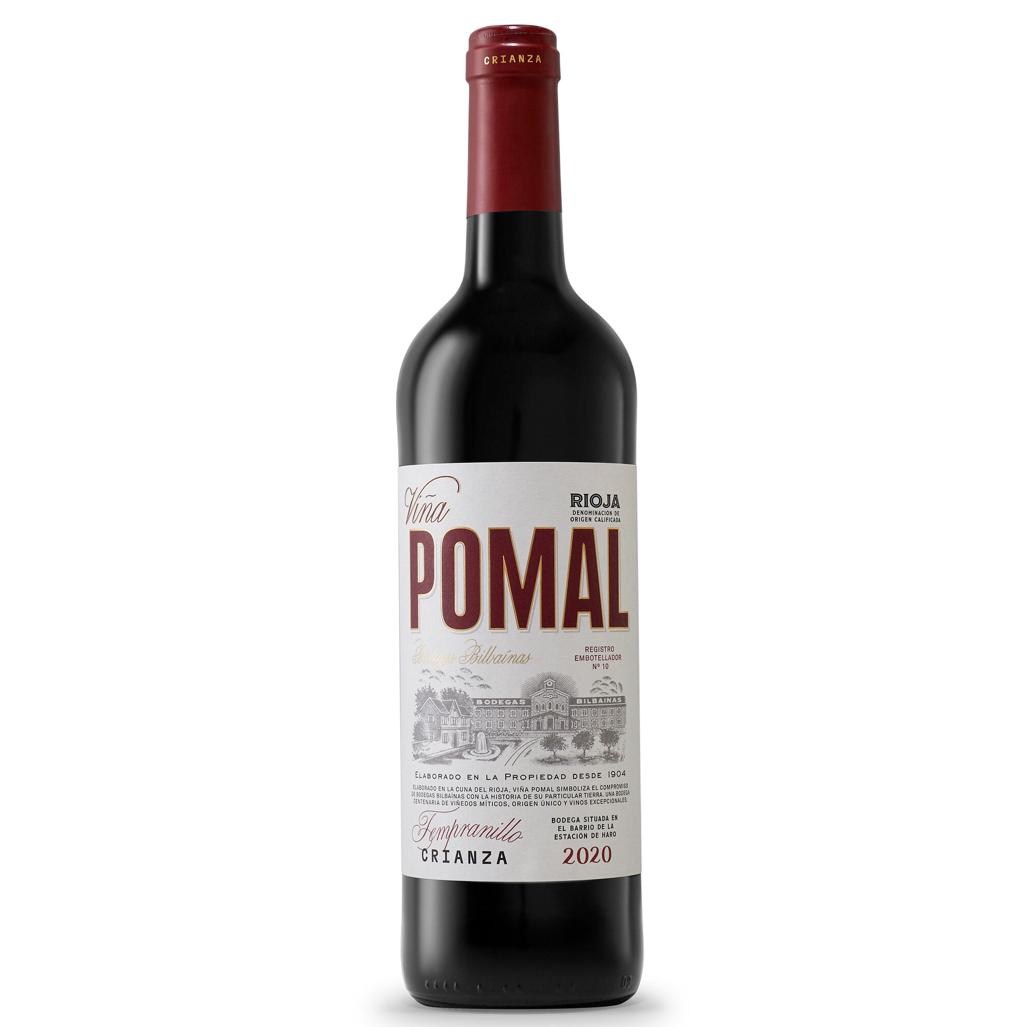 Vino tinto rioja crianza Pomal 750ml