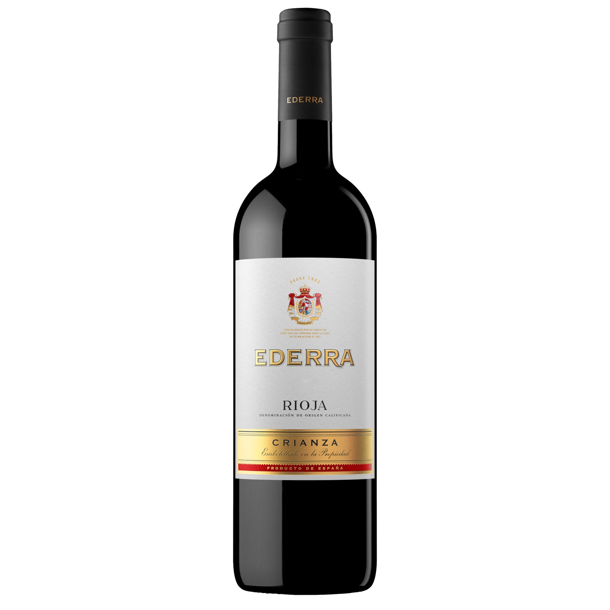 Vino tinto rioja crianza Ederra 750ml