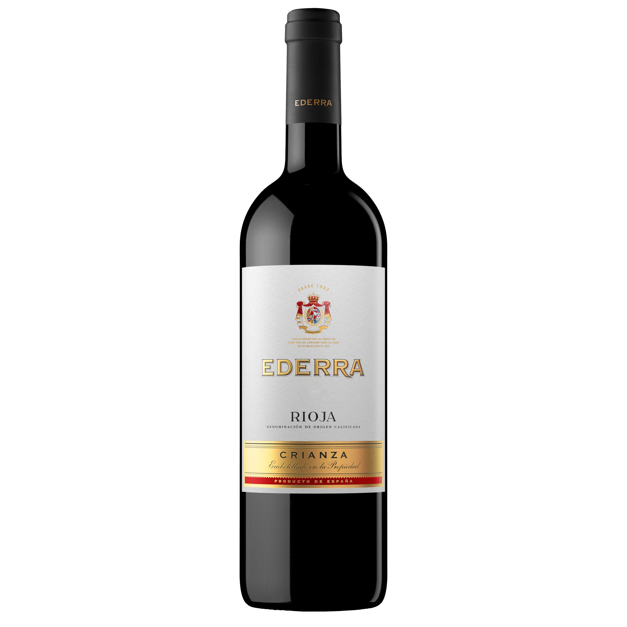 Vino tinto rioja crianza Ederra 750ml