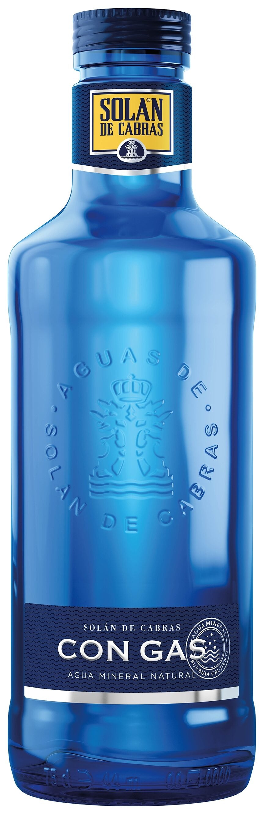 Agua con gas Solan de cabras 750ml