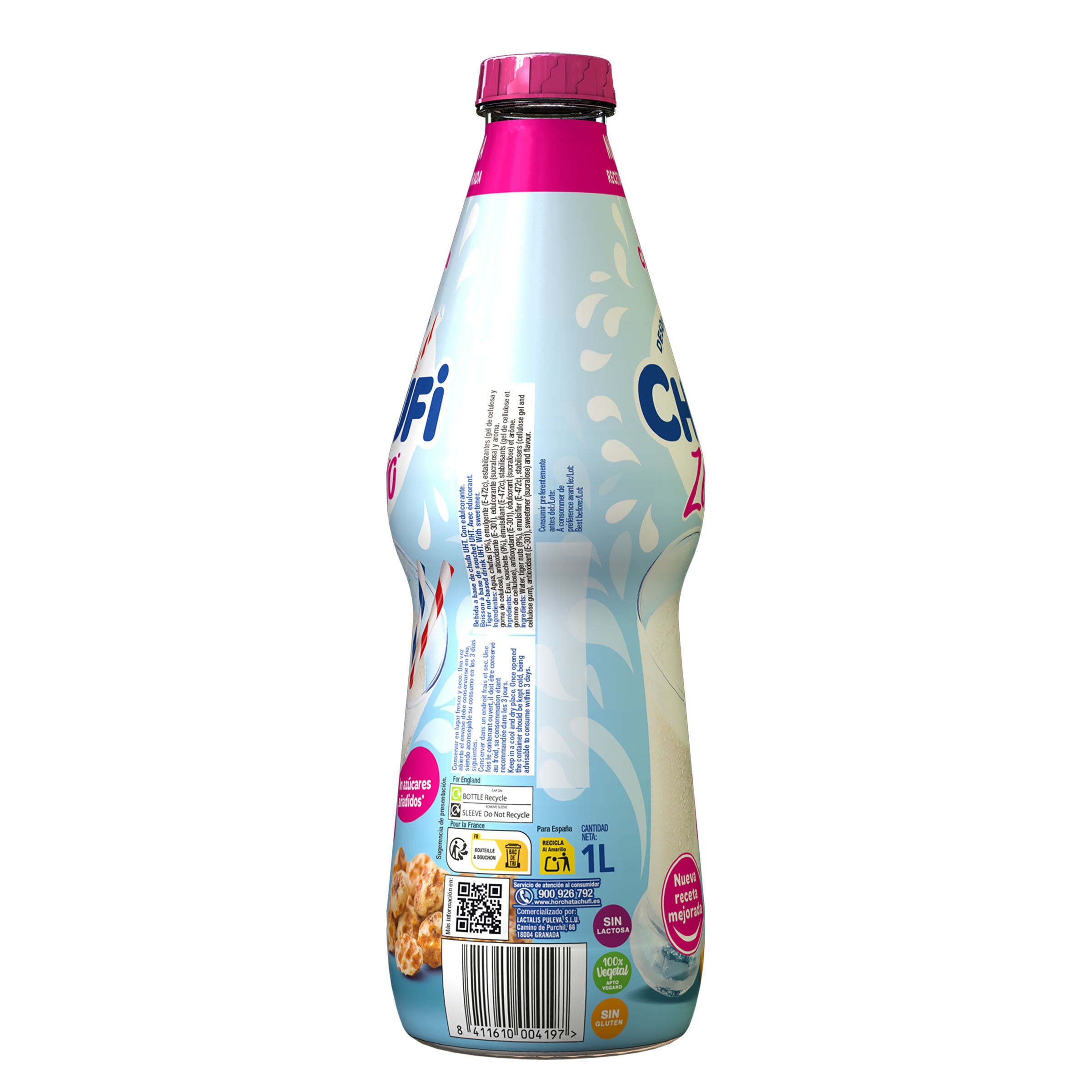 Horchata zero botella Chufi 1l