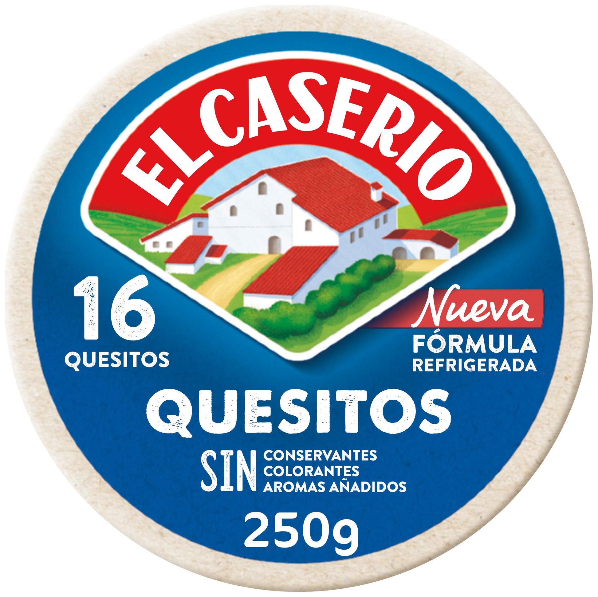 Queso fundido porción El caserio p16 250g