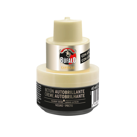Betún negro negro autobrillante Búfalo 40ml La Despensa