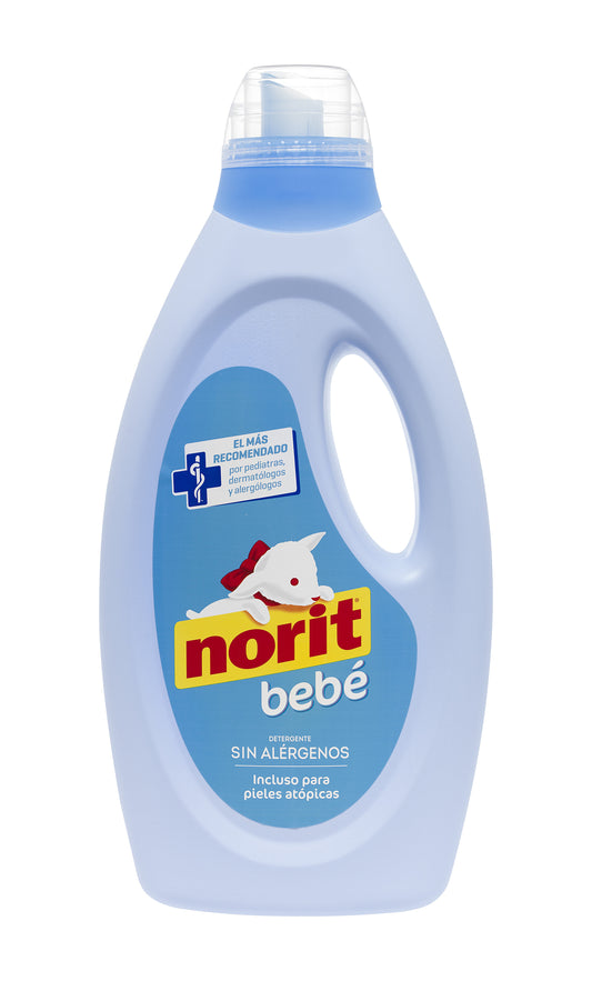 Detergente ropa delicadas bebé Norit 1.125l La Despensa