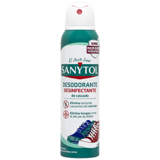 Deo calzado desinfectante spray Sanytol 150ml La Despensa