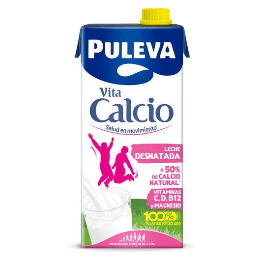 Leche desnatada calcio Puleva 1l La Despensa