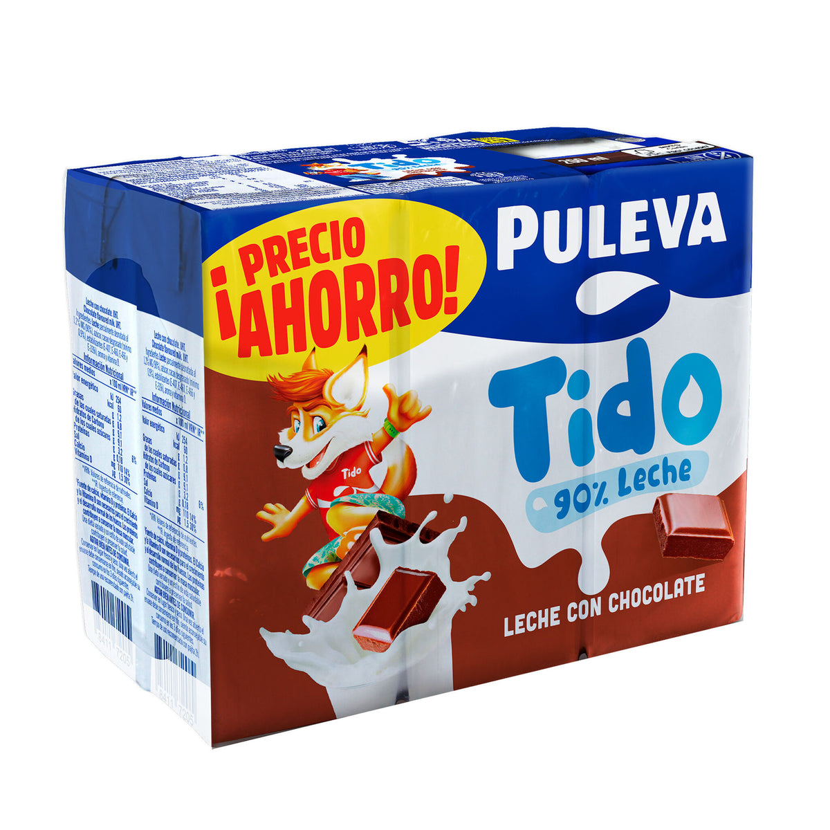 Batido chocolate Puleva p6 200ml/u
