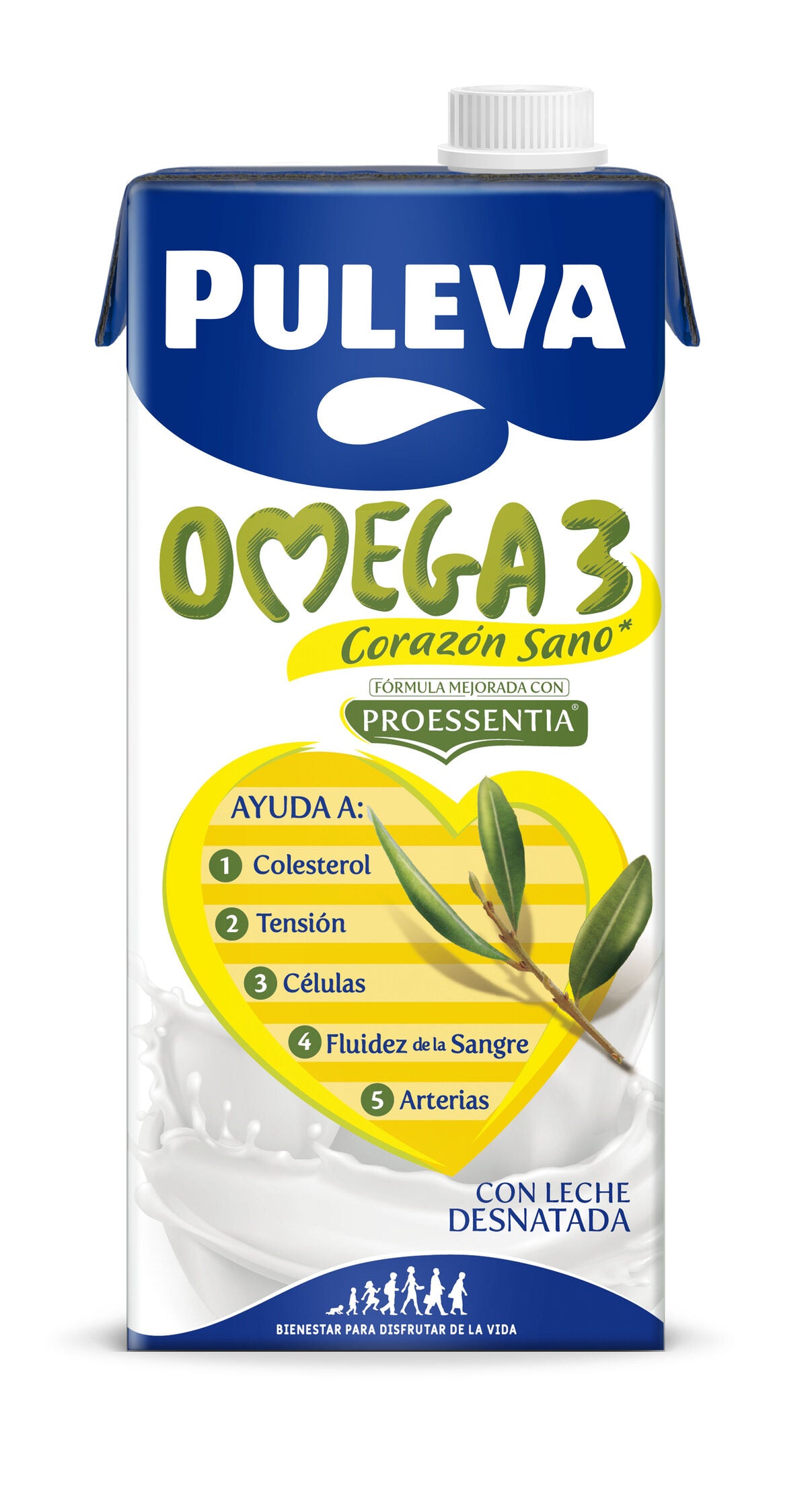 Preparado lacteo colesterol omega 3 Puleva 1l