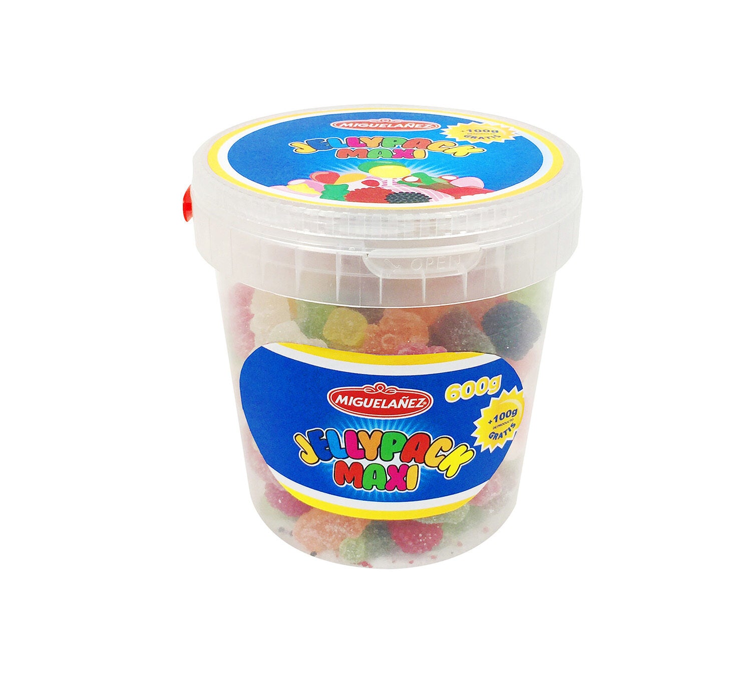 Surtido gominolas bote maxi Miguelañez 600g