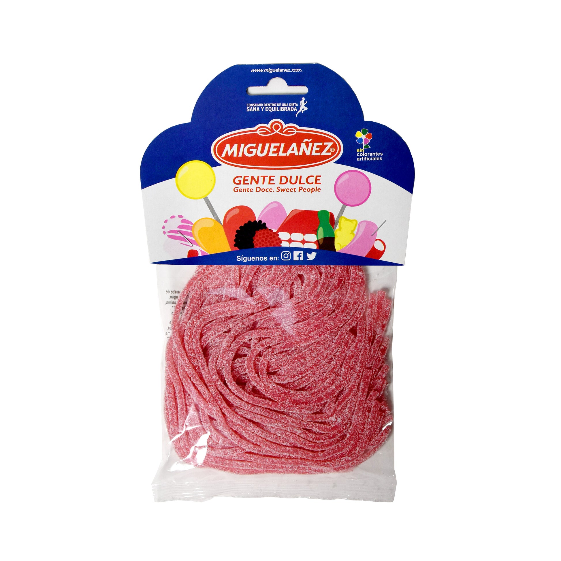Regaliz fideo rojo Miguelañez 150g