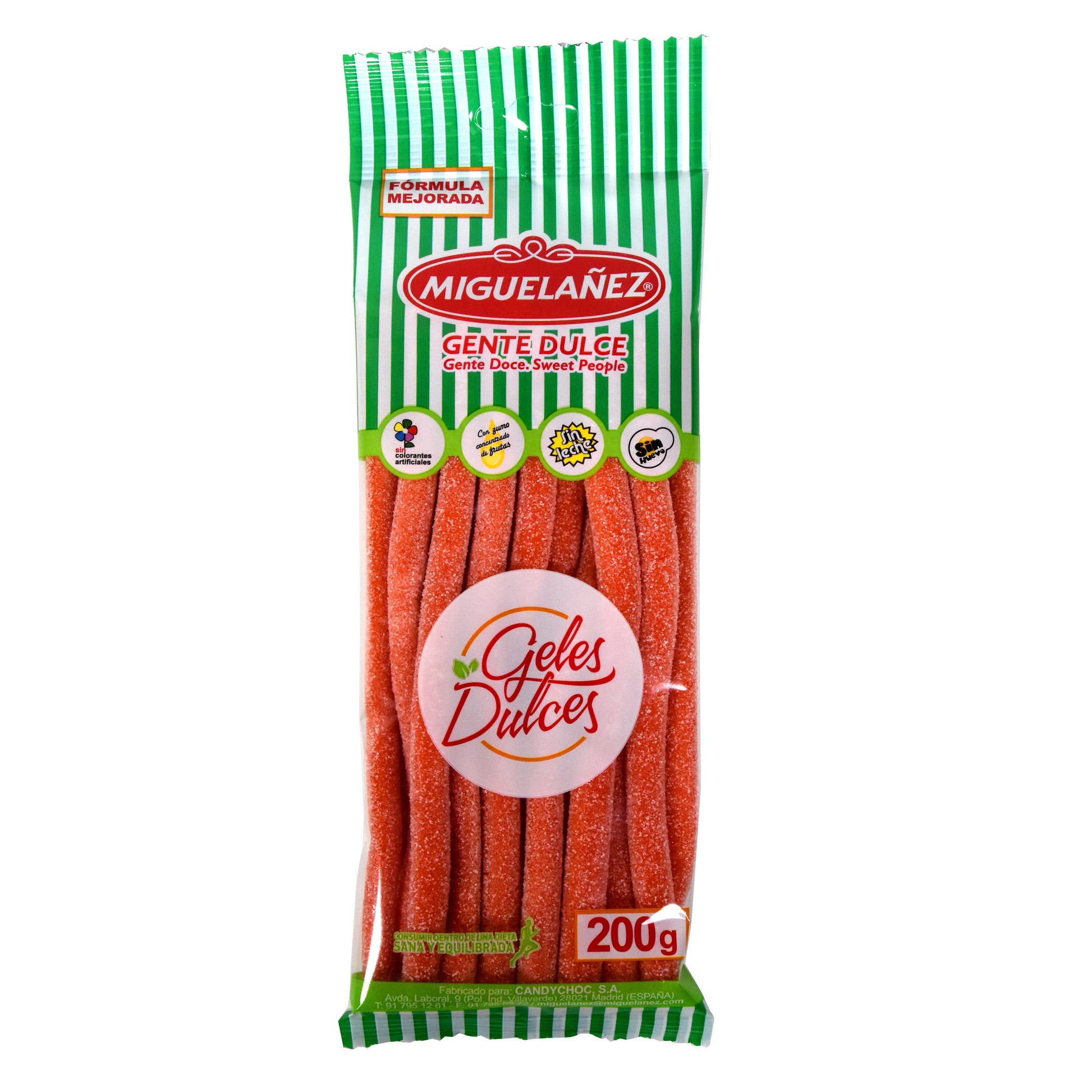 Regaliz fresa pica pica Miguelañez 200g