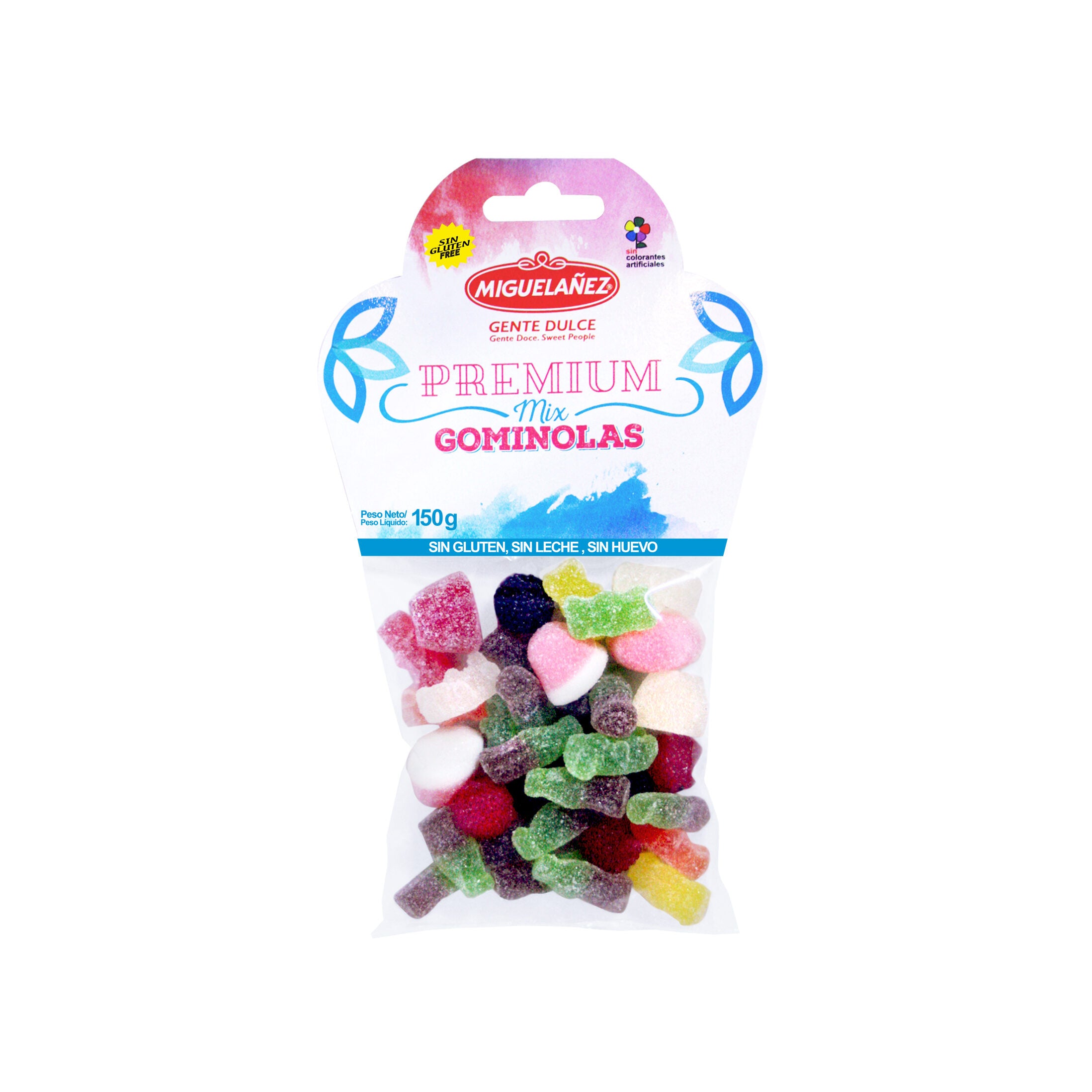 Gominola mix c/azúcar Miguelañez 150g
