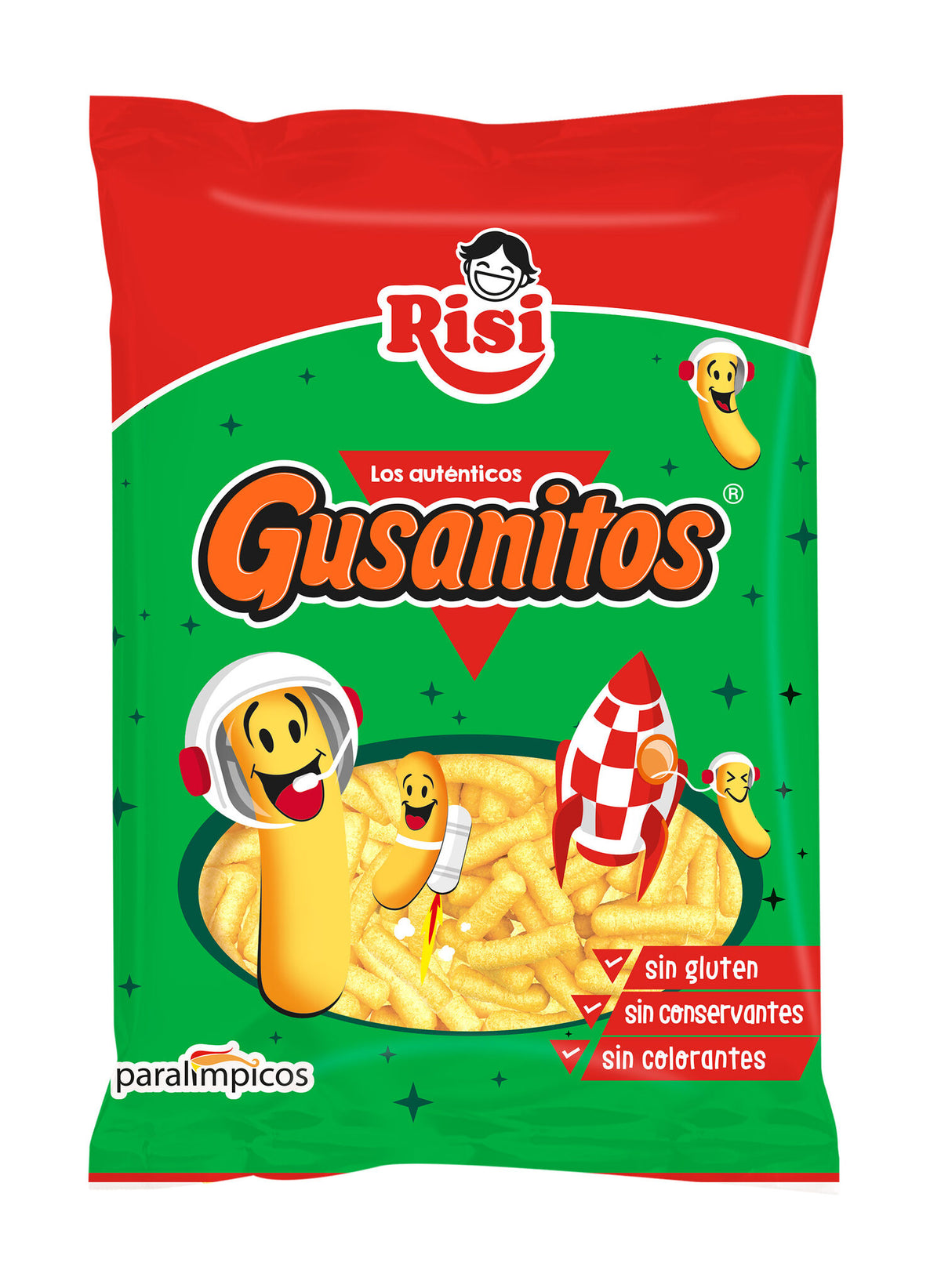 Gusanitos blanco Risi 85g