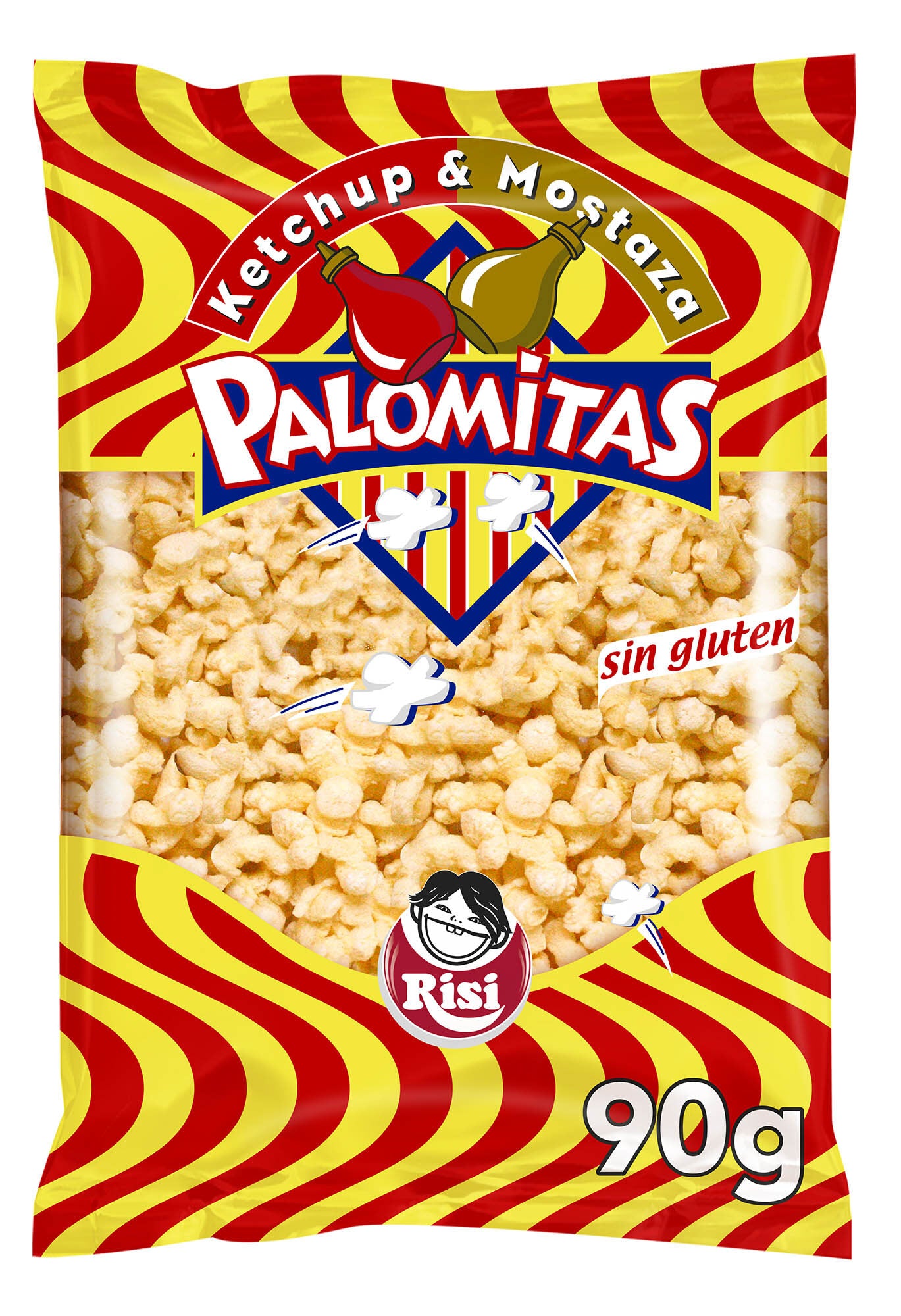Palomitas ketchup-mostaza Risi 90g