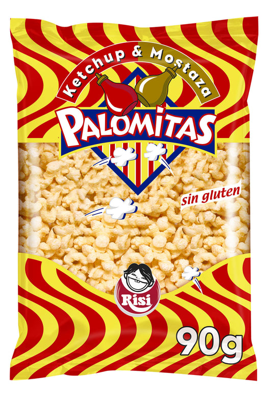Palomitas ketchup-mostaza Risi 90g La Despensa