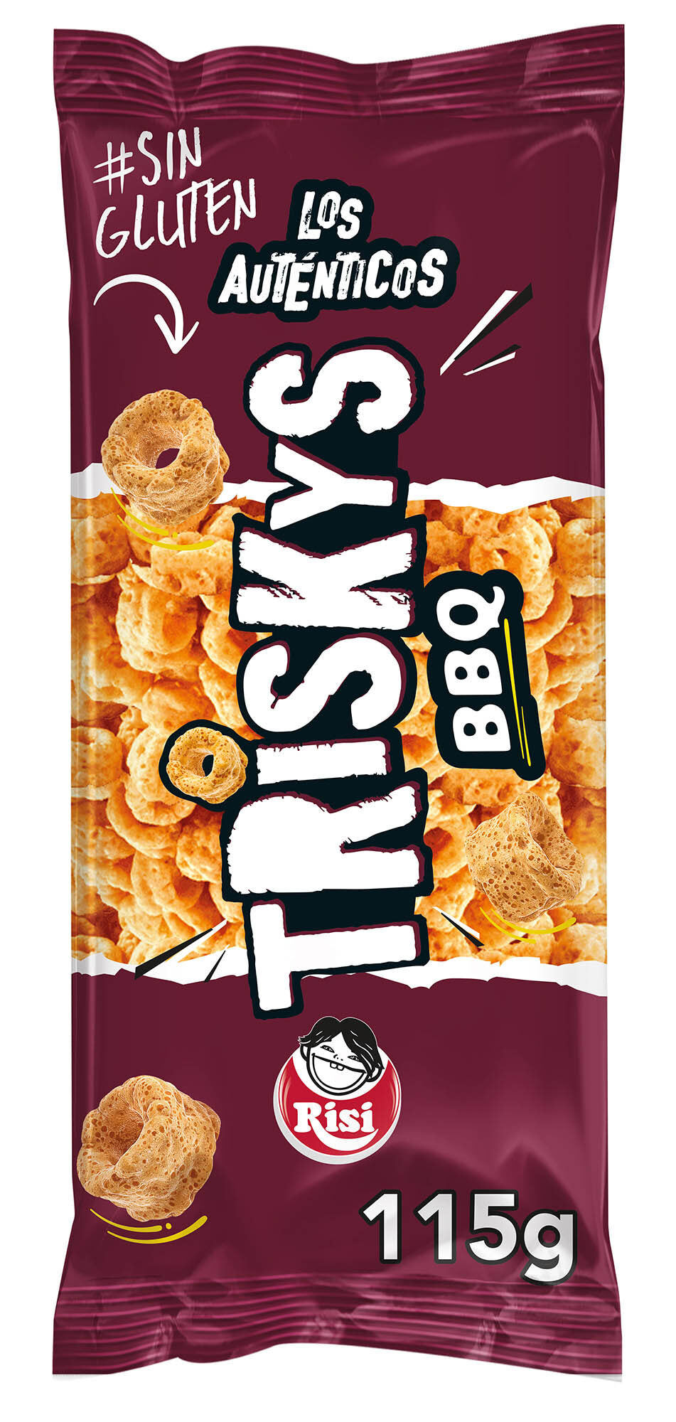 Snack barbacoa triskys Risi 115g