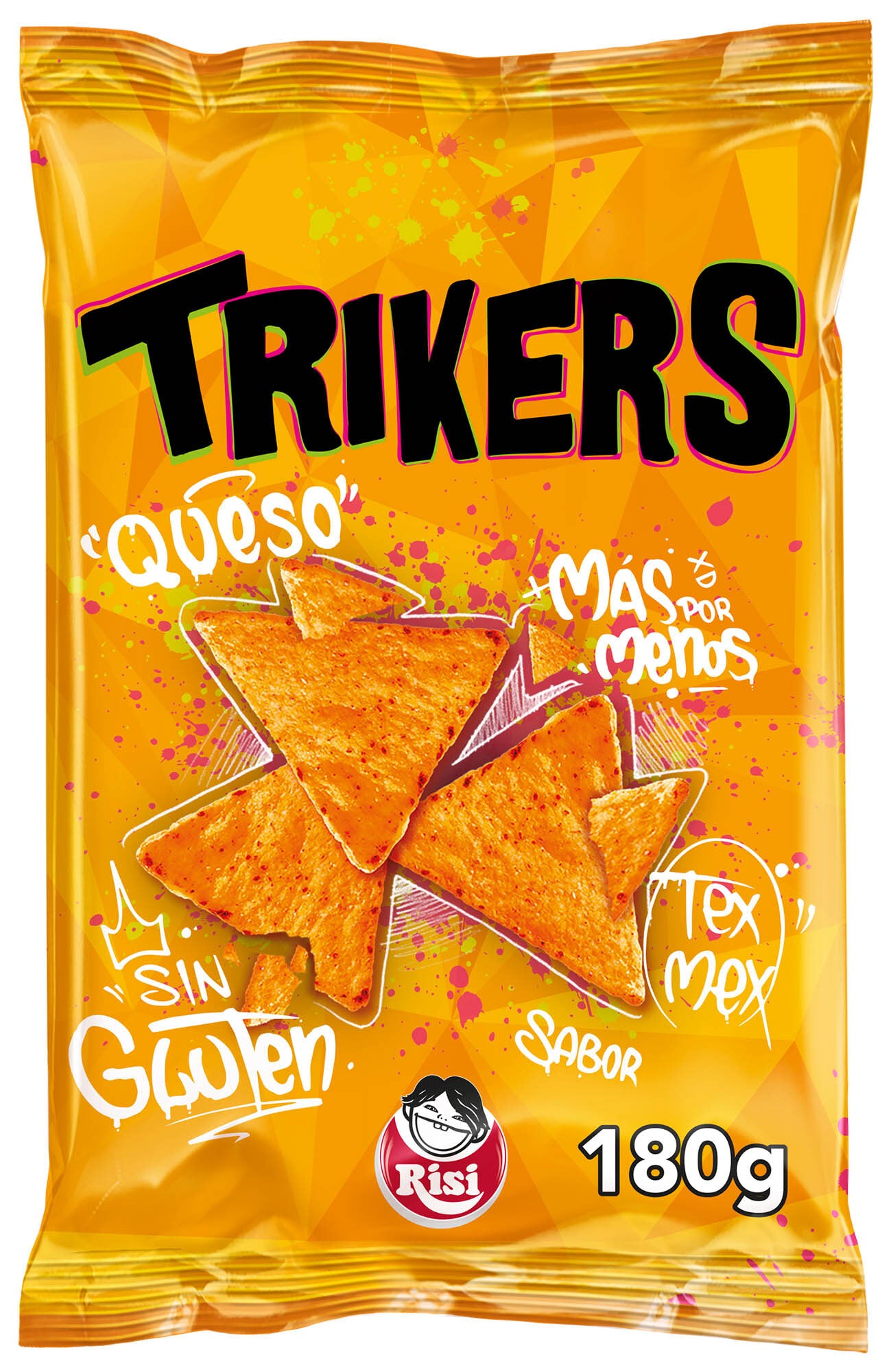 Snack trikers queso Risi 180g