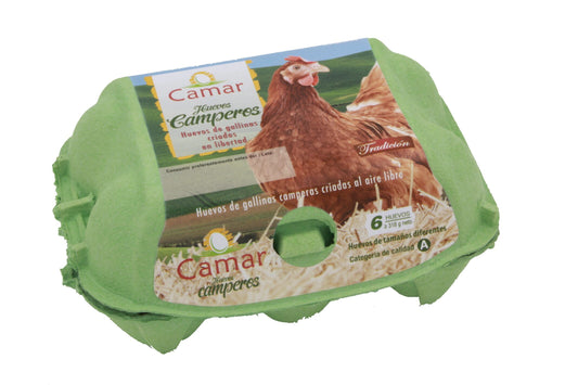 Huevos camperos Camar p6 La Despensa
