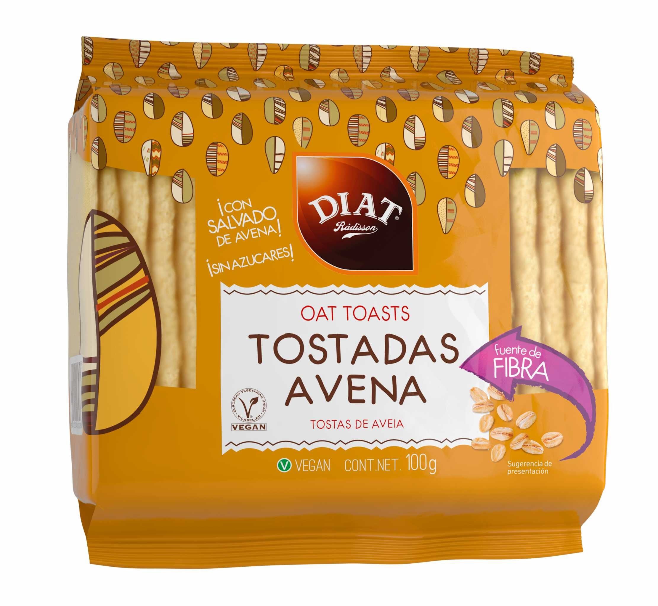 Tostadas avena Diet radisson 100g
