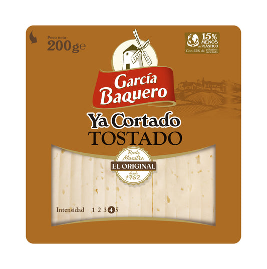 Queso cuña cortado tostado Garcia baquero 200g La Despensa