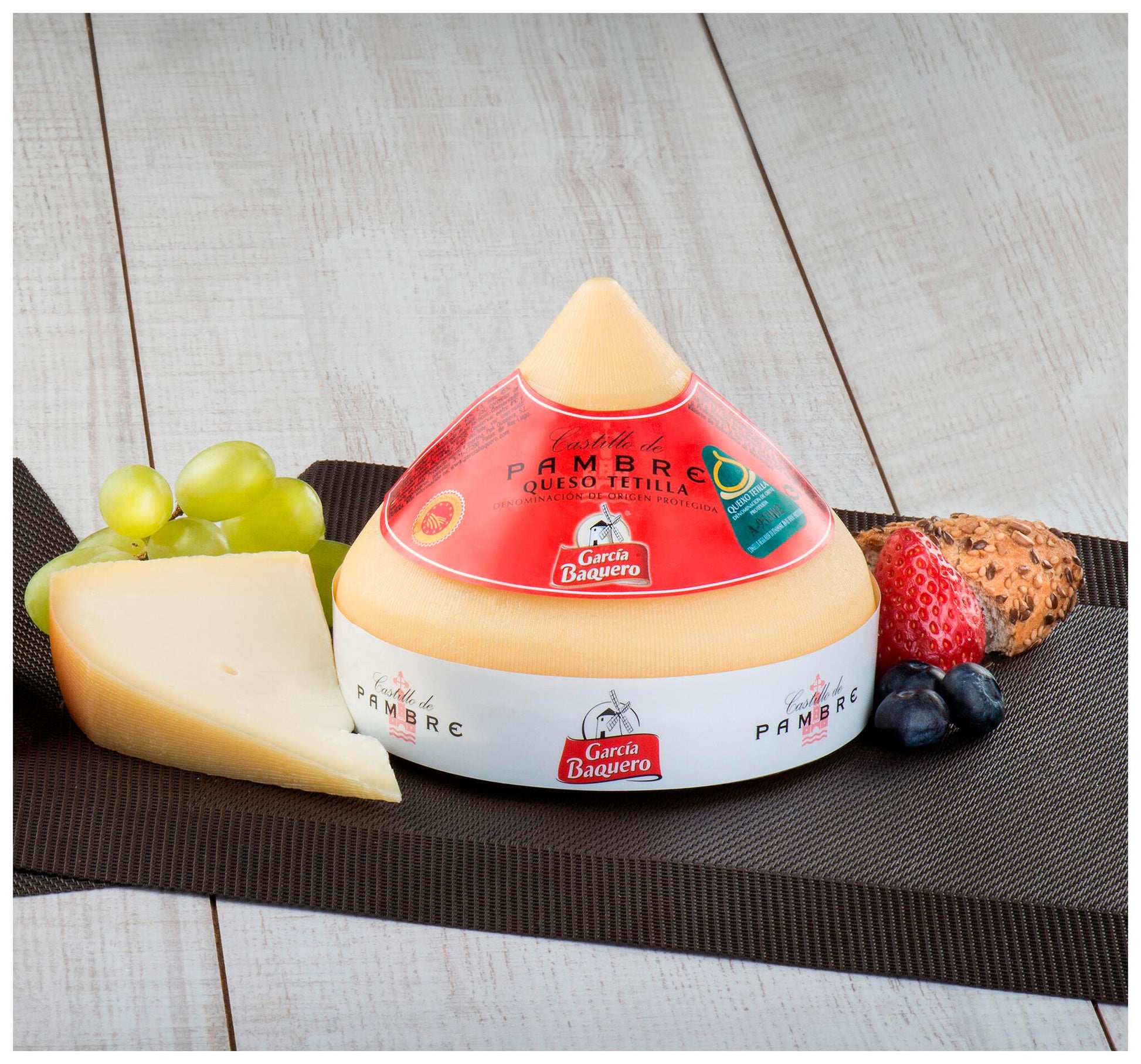 Queso de vaca castillo de pambre tetilla Garcia baquero 600g