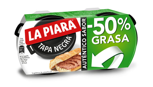 Paté hígado de cerdo menos 50% mg La piara p2 75g/u La Despensa