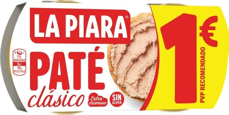Paté clásico higado de cerdo La piara p2 150g