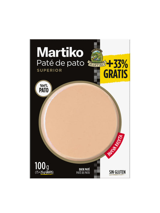 Paté pato superior Martiko 75g La Despensa