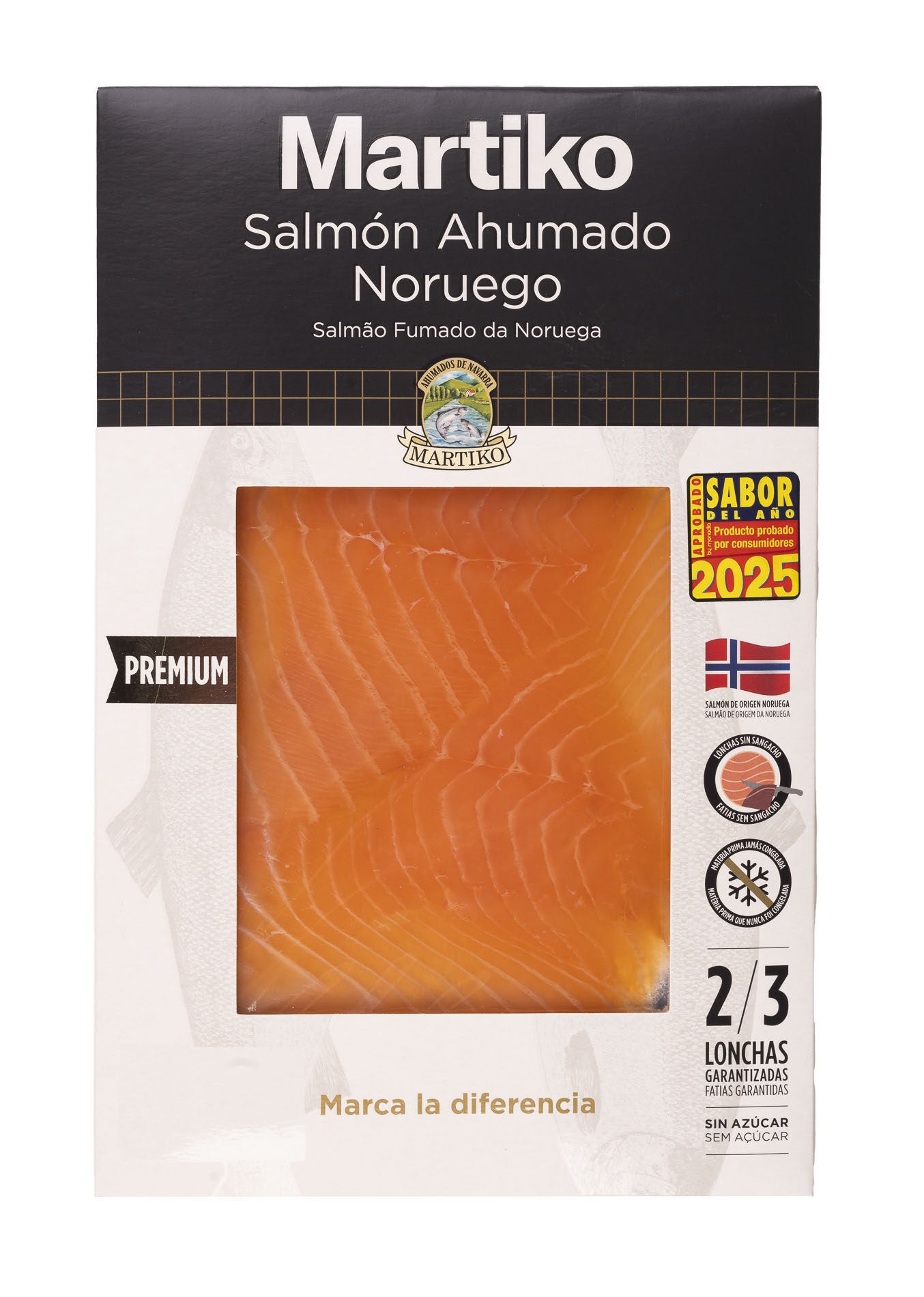 Salmón ahumado  Martiko 80g
