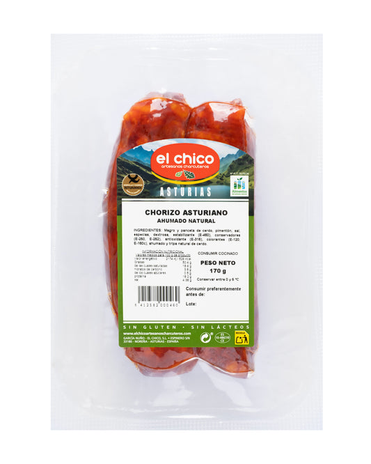 Chorizo asturiano duo El chico 170g La Despensa