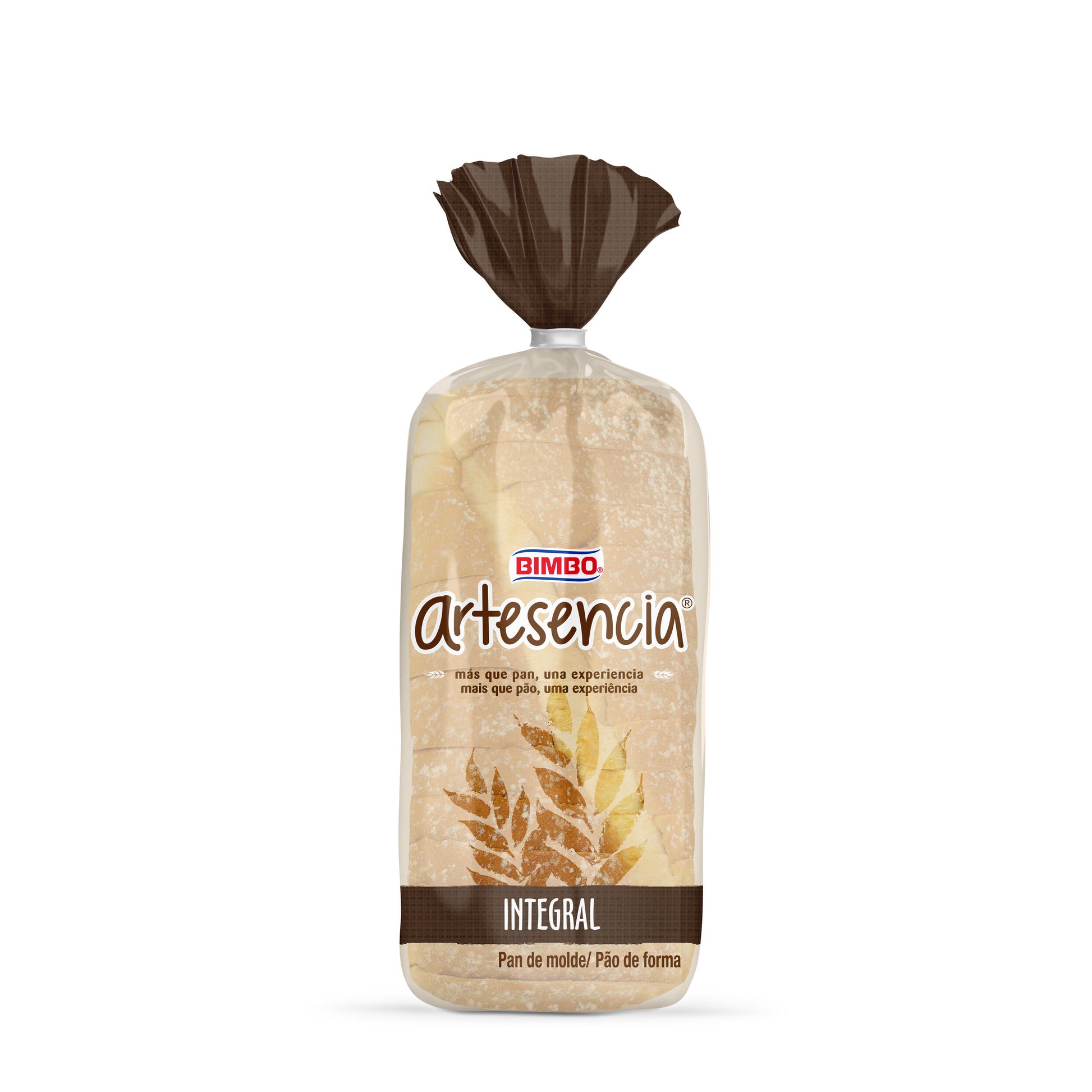 Pan de molde integral artesencia Bimbo 500g