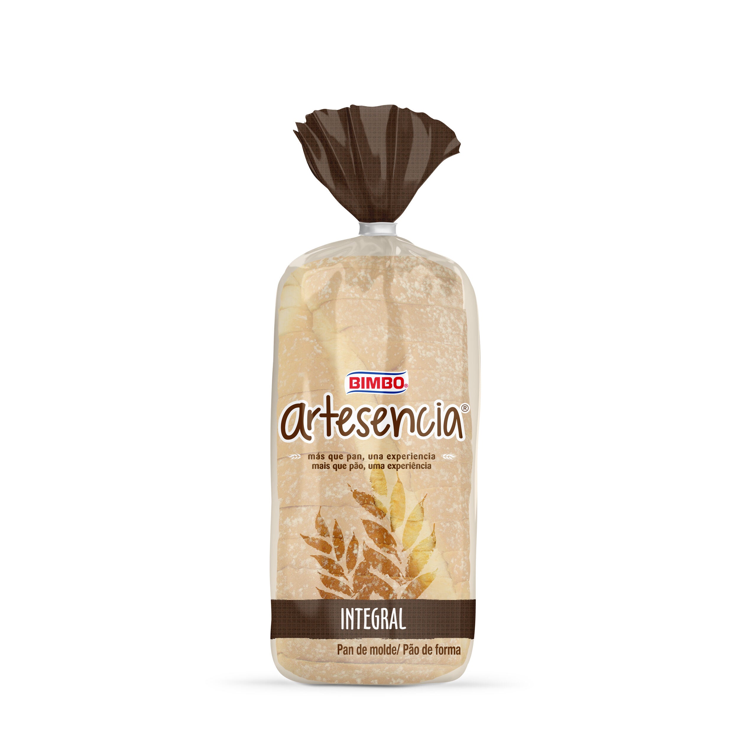 Pan de molde integral artesencia Bimbo 500g