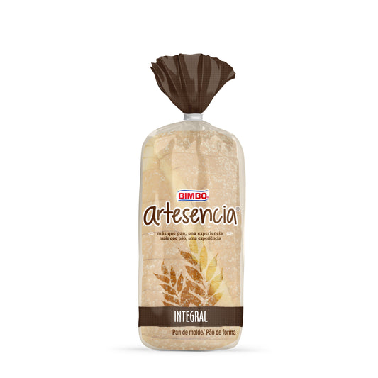 Pan de molde integral artesencia Bimbo 500g La Despensa