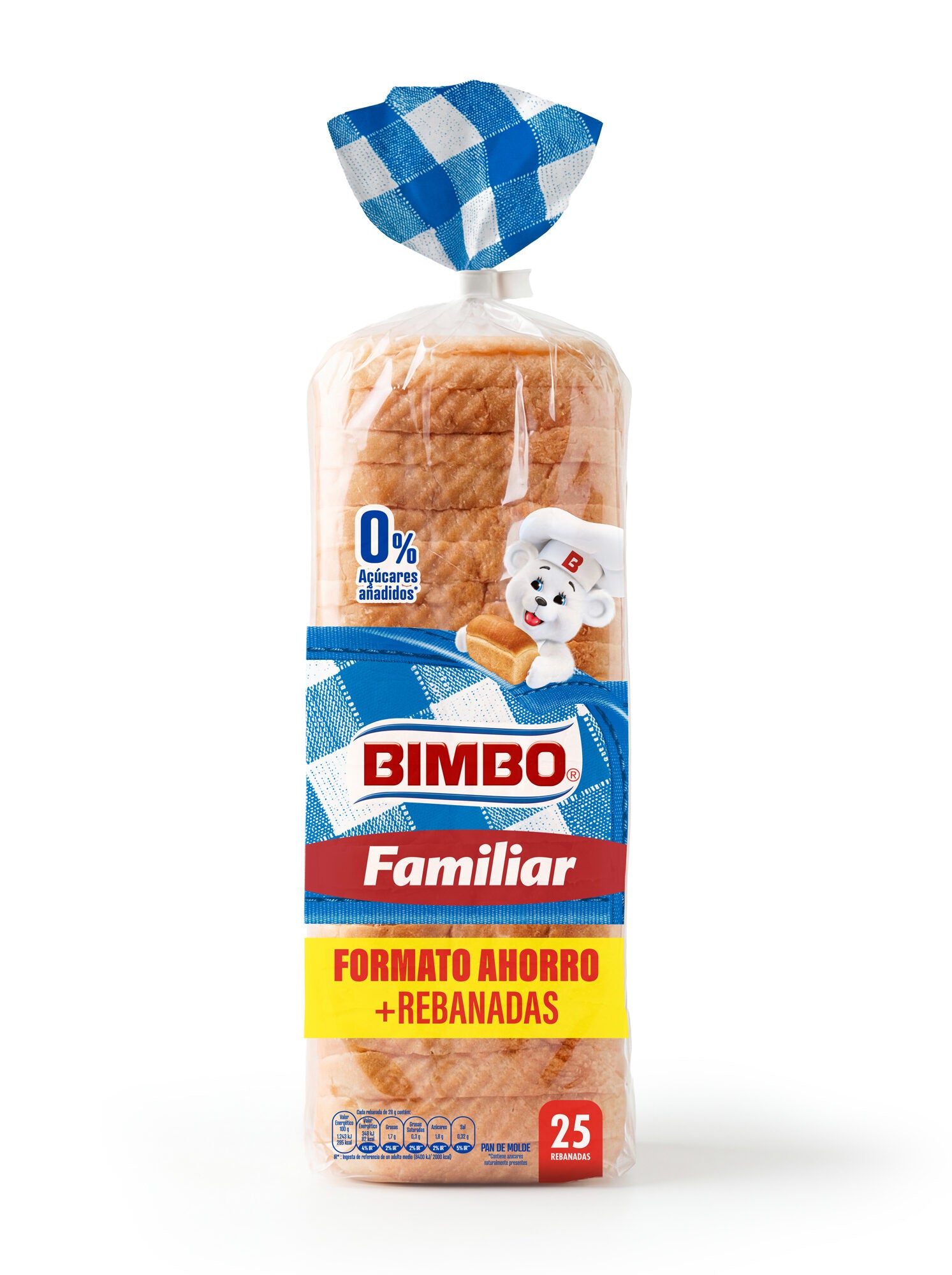 Pan de molde blanco Bimbo 700g