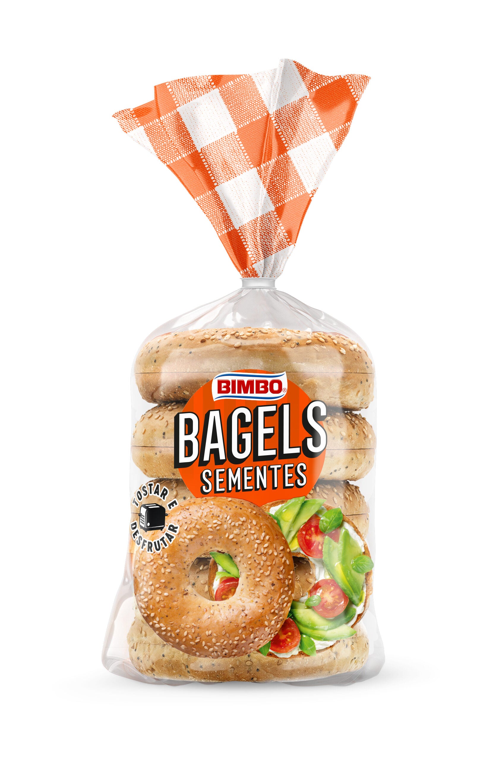 Bagels semillas Bimbo p4 75g/u