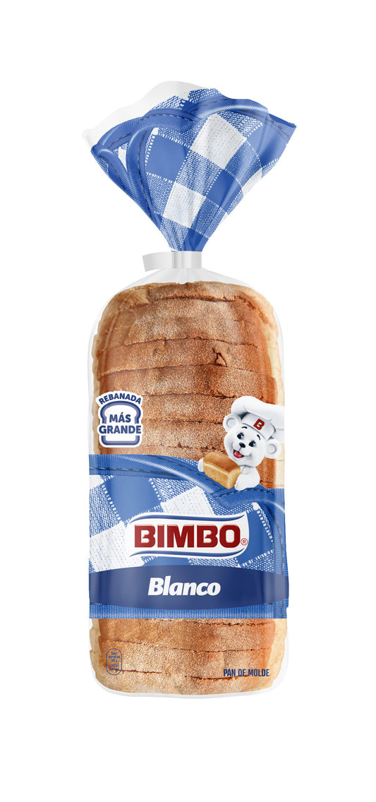Pan de molde blanco 0% s/azucar Bimbo 430g La Despensa