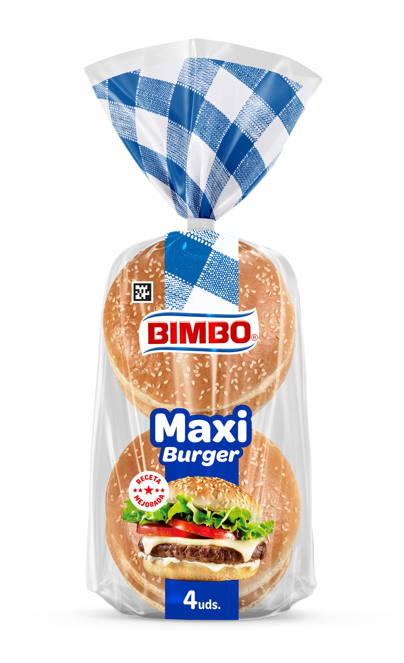 Pan de hamburguesa maxi Bimbo p4 290g