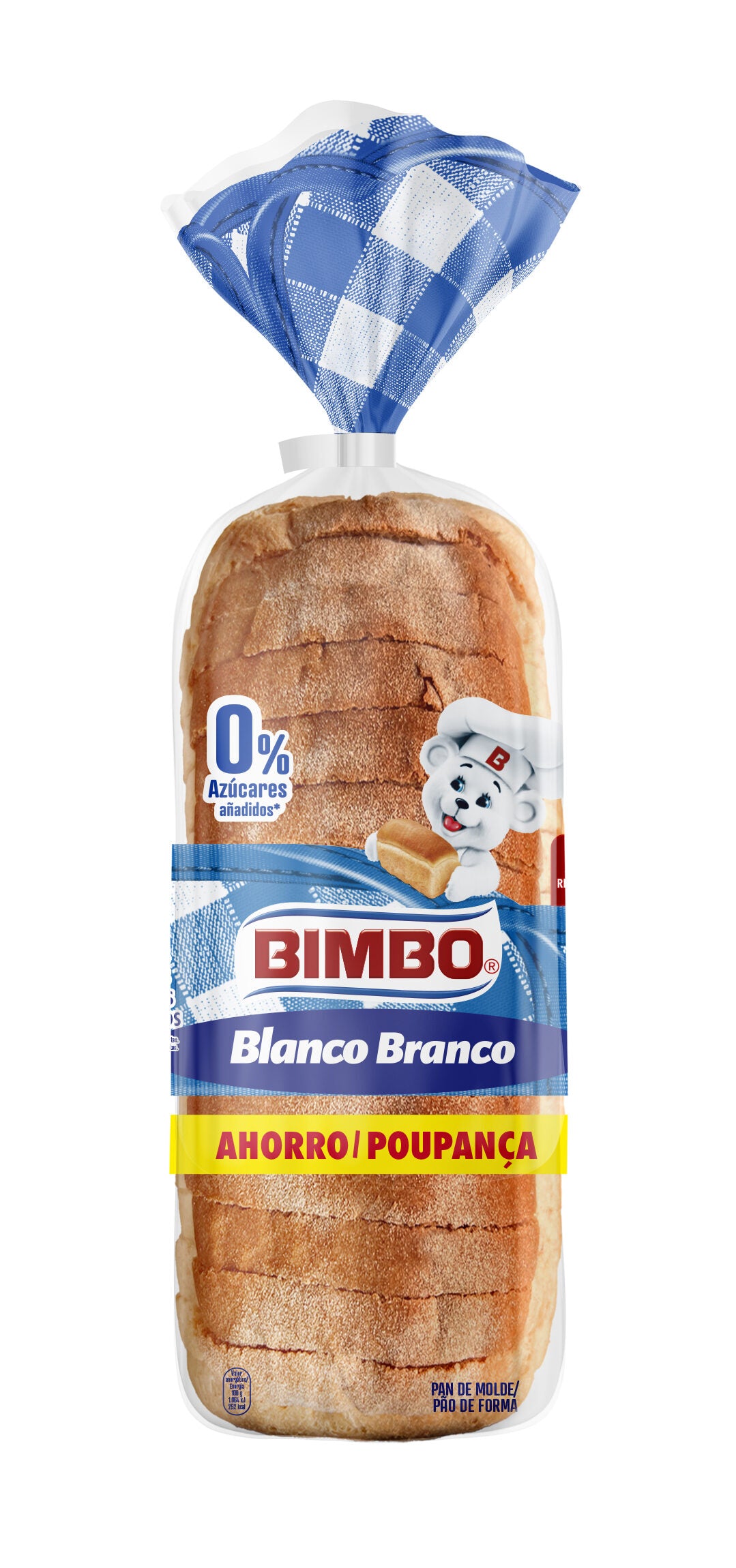Pan de molde blanco Bimbo 640g