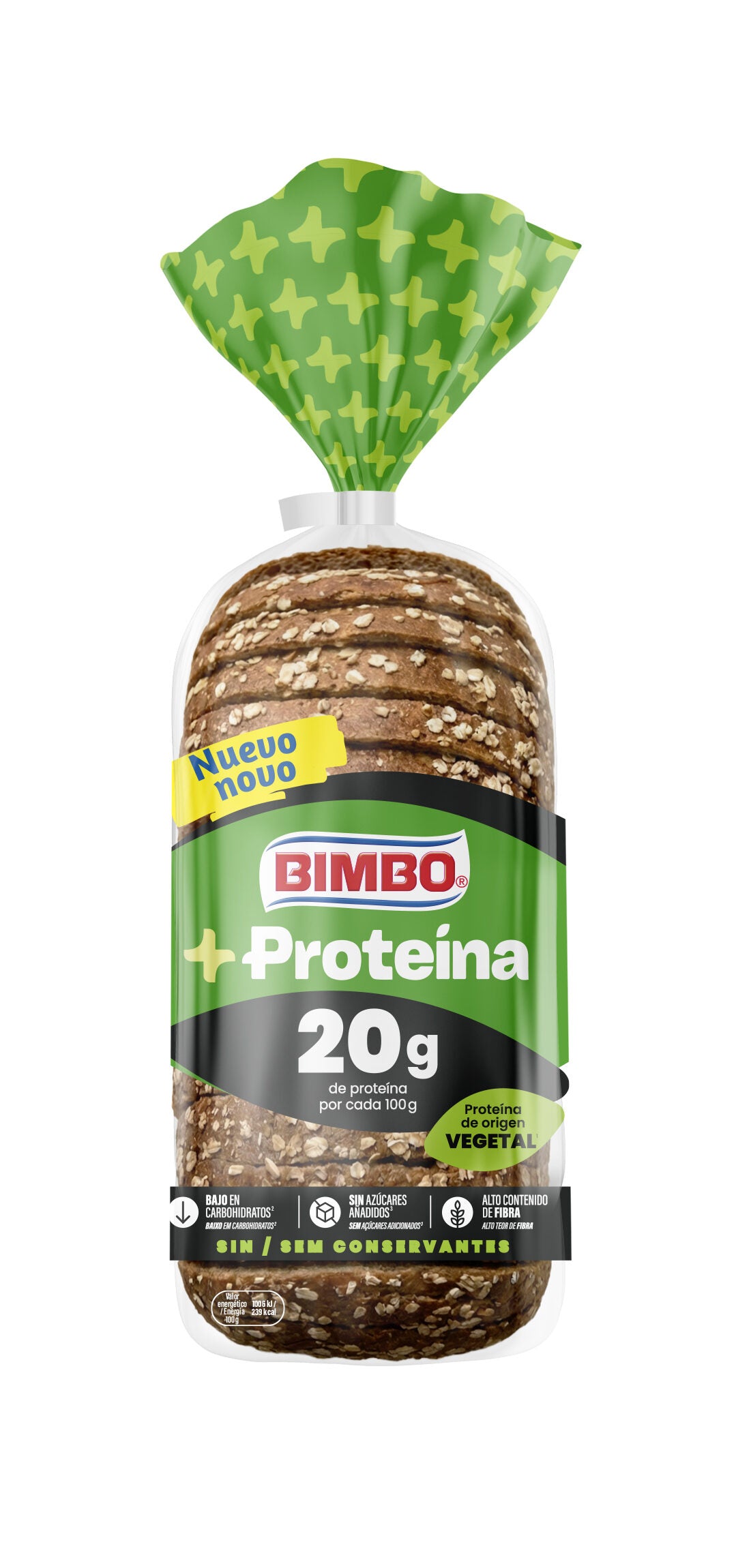 PAN MOLDE PROTEINA BIMBO 475G