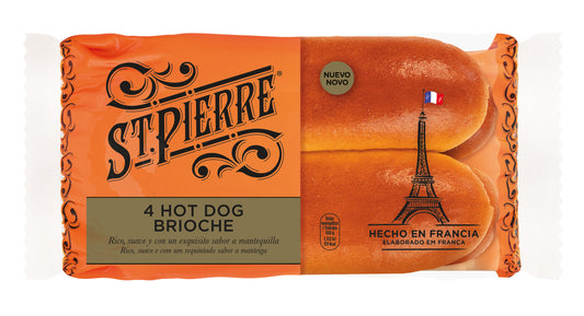 PAN PERRITO BRIOCHE ST PIERRE P4 180G La Despensa