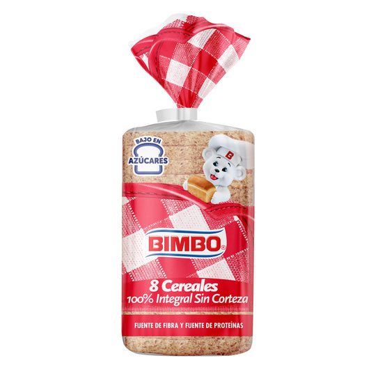 Pan de molde cereales s/corteza Silueta bimbo 450g La Despensa