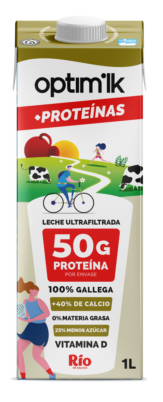 Leche desnatada proteinas Rio 1l La Despensa